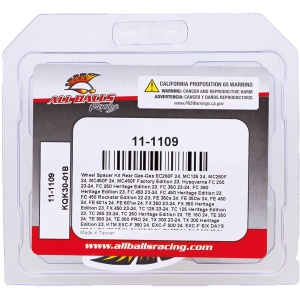 Distantieri roata All Balls Racing WS11-1109 - Img 4