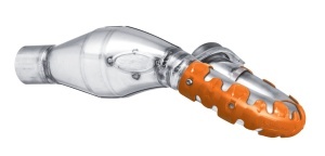 Exhaust head pipe guard POLISPORT ARMADILLO 8483700002 standard portocaliu - Img 2