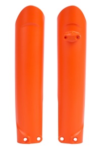 Fork guards POLISPORT 8398600001 (pereche) orange KTM