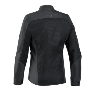 Geaca (jacheta) motociclete femei Racing/Roadster Ixon vara model Fresh LS culoare: negru - Img 2