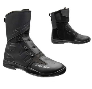Ghete (cizme) moto Touring/Adventure barbati All Season Ixon model Kassius MS culoare: negru (100% waterproof) - Img 2
