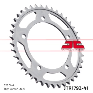 Kit de lant D.I.D Chain - Argintiu chain 525 VX, X-ring (X, NX, QX, XS), CHK front sprocket JT CHK rubber cushioned, CHK rear sprocket JT pentru KAWASAKI KLV 1000 2004-2006 - Img 7