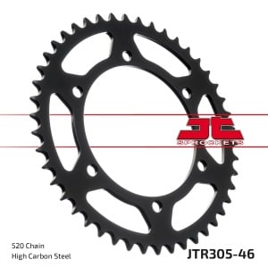 Kit de lant D.I.D Chain - Auriu chain 520 VX, X-ring (X, NX, QX, XS), CHK front sprocket JT CHK rubber cushioned, CHK rear sprocket JT pentru HONDA NX 650 Dominator 1995-2001 - Img 5