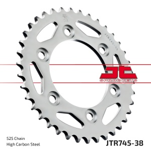Kit de lant D.I.D Chain - Auriu chain 525 VX, X-ring (X, NX, QX, XS), CHK front sprocket JT CHK rubber cushioned, CHK rear sprocket JT pentru DUCATI Sport / S 1000 2006 - Img 7