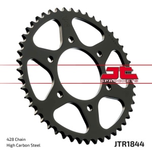 Kit de lant EK - Argintiu chain 428 DEH, Non-sealed, CHK front sprocket JT, CHK rear sprocket JT pentru YAMAHA YZF-R 125 2008-2018 - Img 7