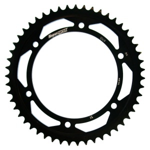 Kit de lant EK - Argintiu chain 428 DEH, Non-sealed, CHK front sprocket SUPERSPROX, CHK rear sprocket SUPERSPROX pentru HONDA XLR 125 R 1998-2001 - Img 4