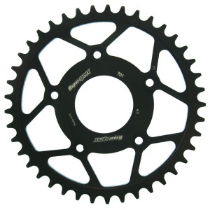Kit de lant EK - Argintiu chain 520 DEX, X-ring (X, NX, QX, XS), CHK front sprocket SUPERSPROX, CHK rear sprocket SUPERSPROX pentru APRILIA RS 125 2T 1993-2003 - Img 4