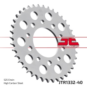 Kit de lant EK - Argintiu chain 525 DEX, X-ring (X, NX, QX, XS), CHK front sprocket JT CHK rubber cushioned, CHK rear sprocket JT pentru HONDA CB 500 / S 1994-2003 - Img 6