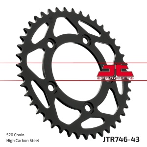Kit de lant EK - Auriu chain 520 ZVX, X-ring (X, NX, QX, XS), CHK front sprocket JT, CHK rear sprocket JT pentru DUCATI Monster Plus 937 2021-2024 - Img 6