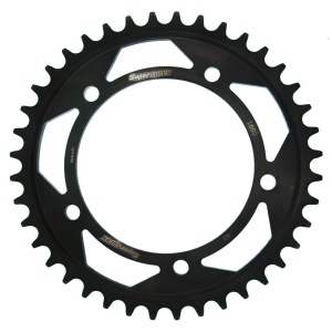 Kit de lant EK - Auriu chain 530 ZVX, X-ring (X, NX, QX, XS), CHK front sprocket JT CHK rubber cushioned, CHK rear sprocket SUPERSPROX pentru SUZUKI SV 1000 / S 2003-2007 - Img 4