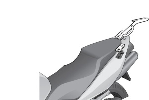 Kit de prindere cutie Top Master SHAD H0VF82ST pentru HONDA VFR 800 (ABS) 2002-2013