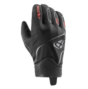 Manusi barbati Roadster iarna Ixon model Pro Hurricane 2 MS culoare: negru/rosu - degete tactile (waterproof)