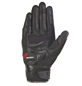 Manusi barbati Roadster vara piele/textil Ixon model RS Rise Air MS culoare: negru - degete tactile - Img 2
