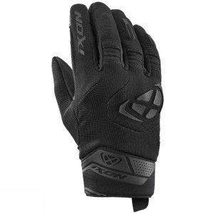 Manusi femei Roadster vara textil/piele Ixon model MIG 2 LS culoare: negru - degete tactile