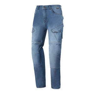 Pantaloni moto cargo SECA SQUADRON BLUE