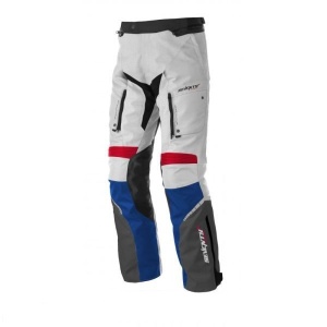 Pantaloni motociclete Touring unisex Seventy vara/iarna model SD-PT3 culoare: alb/rosu/albastru