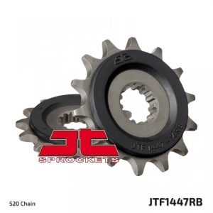 Pinion fata JT JTF 1447-14RB 14T, 520 rubber cushioned - Img 2