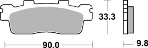 Placute de frana BREMBO 07085XS - Img 3