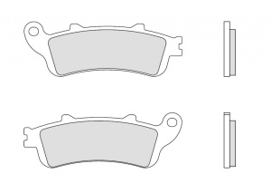 Placute de frana BREMBO 07HO43SP