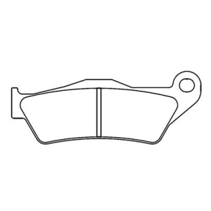 Placute de frana CL BRAKES 1258 XBK5 - Img 2