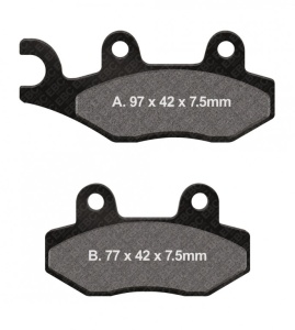 Placute de frana EBC FA135TT