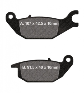 Placute de frana EBC FA343
