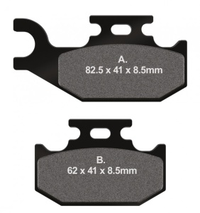 Placute de frana EBC FA414R