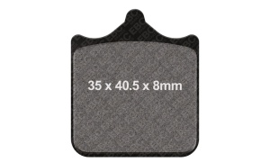 Placute de frana EBC GPFAX604/4HH