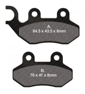 Placute de frana EBC SFA264
