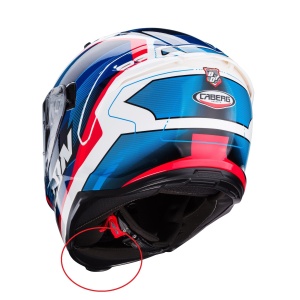 Protectie barbie anti-vant (chin guard) casca integrala Caberg model Avalon - Avalon X - Img 2