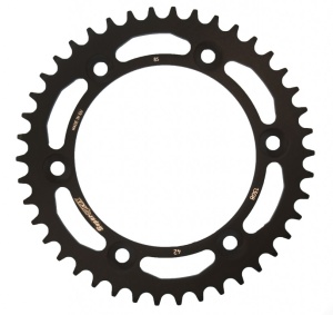 Rear ALU sprocket SUPERSPROX RAL-1308:42-BLK Negru 42T, 520