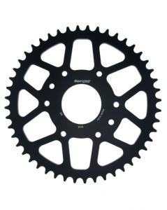 Rear ALU sprocket SUPERSPROX RAL-905:48-BLK Negru 48T, 520
