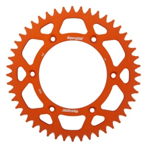 Rear ALU sprocket SUPERSPROX RAL-990:48-ORG portocaliu 48T, 520
