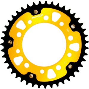 Rear sprocket SUPERSPROX STEALTH RST-1303:43-GLD auriu 43T, 520 - Img 1