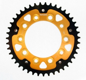 Rear sprocket SUPERSPROX STEALTH RST-1304:43-GLD auriu 43T, 525