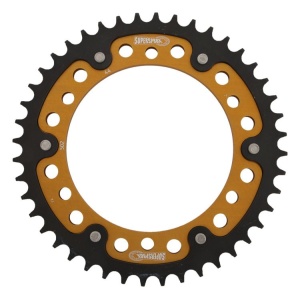 Rear sprocket SUPERSPROX STEALTH RST-502:44-GLD auriu 44T, 530