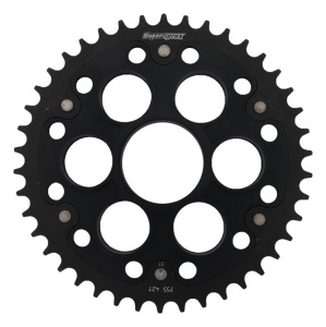 Rear sprocket SUPERSPROX STEALTH RST-755:42-BLK Negru 42T, 520