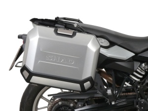 Set complet cutii aluminiu laterale, 36L / 47L SHAD TERRA NEGRU, include kit montare SHAD BMW F 650 GS/ F 700 GS/ F 800 GS - Img 14