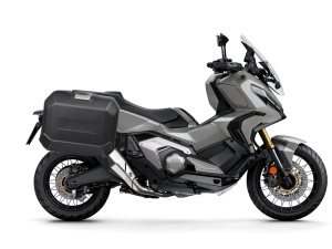 Set complet de cutii de aluminiu laterale, 36L / 36L, SHAD TERRA NEGRU, include kit montare SHAD HONDA X-ADV 750