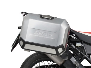 Set complet de cutii laterale de aluminiu, SHAD TERRA, 36L / 47L, incluzand kit de montaj SHAD HONDA CRF 1000 Africa Twin - Img 2
