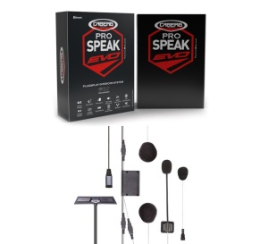 Sistem comunicatie moto complet Bluetooth Caberg Pro Speaker Evo Intercom - kit 1 bucata (pentru 1 utilizator) - Img 2