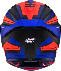 SUOMY TRACK-1 FRAMEWORK WHITE BLK BLUE ECE 22.06 - Img 6