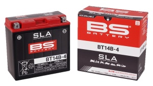 Baterie activata din fabrica BS-BATTERY BT14B-4 (YT14B-4) SLA - Img 3