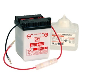 Baterie conventionala BS-BATTERY 6N4-2A-4 include electrolit