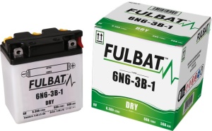 Baterie conventionala FULBAT 6N6-3B-1 include electrolit - Img 2