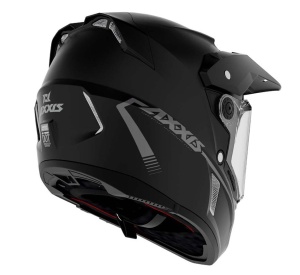 Casca adventure/touring/off road Axxis model Wolf DS A1 negru mat – tip viziera: MT-V-20 - Img 3