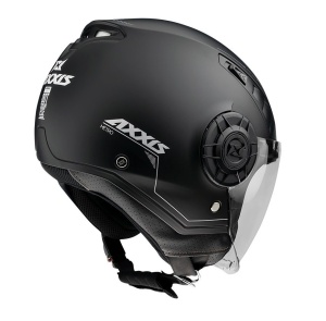 Casca Axxis model Metro A1 negru lucios (open face) - tip viziera: MT-V-26B - Img 3