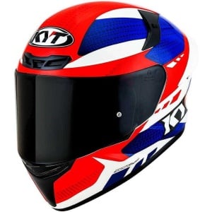 Casca integrala KYT TT-REVO GEAR BLUE-RED