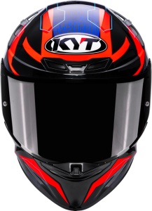 Casca integrala KYT TT-REVO SPEEDING MATT GRL BLK/RED/BLUE ECE 22.06 - Img 2