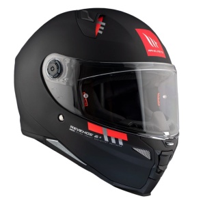 Casca integrala MT Revenge 2 S A1 negru mat - omologare noua ECE 22.06 - tip viziera: MT-V-14B - Img 6